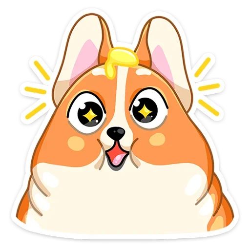 🤩 Стикер «Блимчик» для Telegram