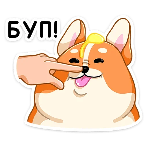 👃 Стикер «Блимчик» для Telegram