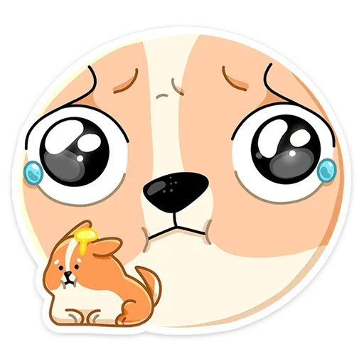 😢 Стикер «Блимчик» для Telegram