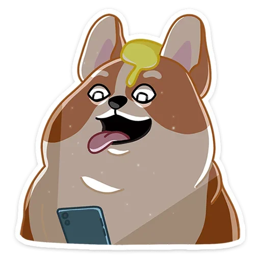 😳 Стикер «Блимчик» для Telegram