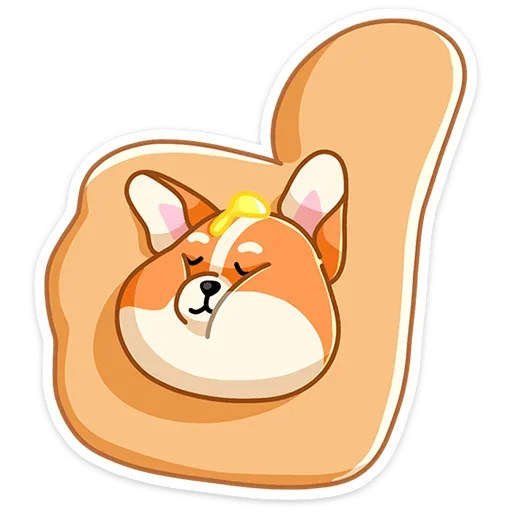 👍 Стикер «Блимчик» для Telegram