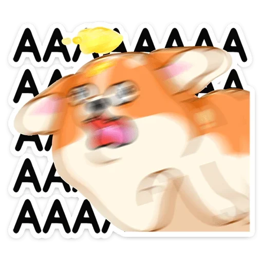 😱 Стикер «Блимчик» для Telegram