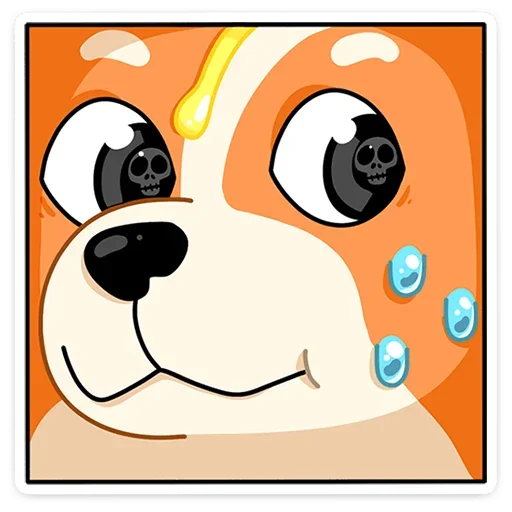 😳 Стикер «Блимчик» для Telegram