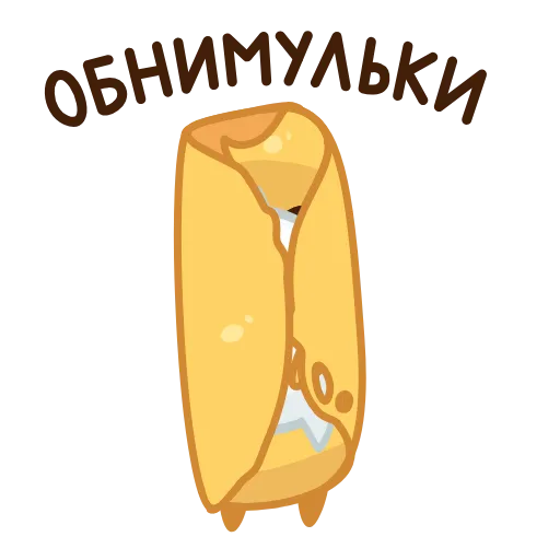 Стикер 2 Pancake and Sourcream