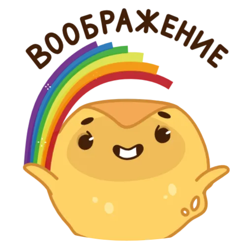 Стикер 14 Pancake and Sourcream