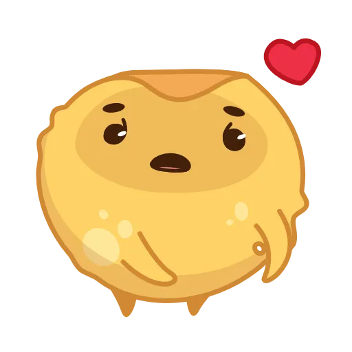 Стикер 29 Pancake and Sourcream