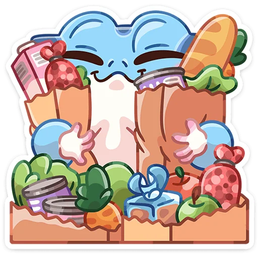 🛍 Стикер «Блинец» для Telegram