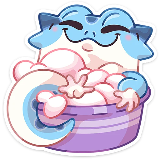 🛀 Стикер «Блинец» для Telegram