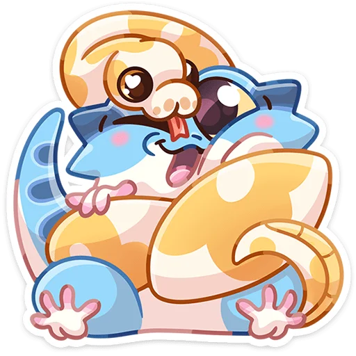 🐍 Стикер «Блинец» для Telegram