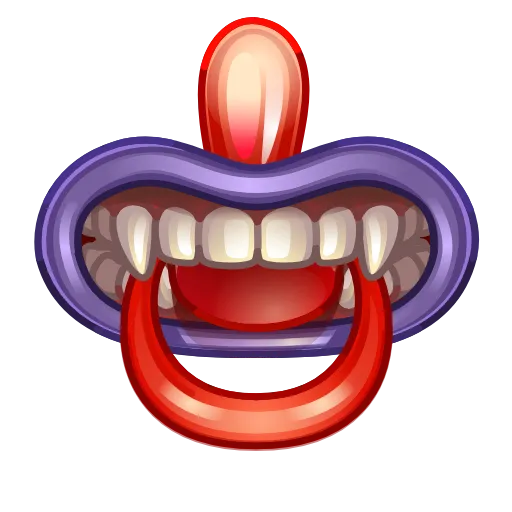 🍼 Эмодзи «Bling Binky» для Telegram