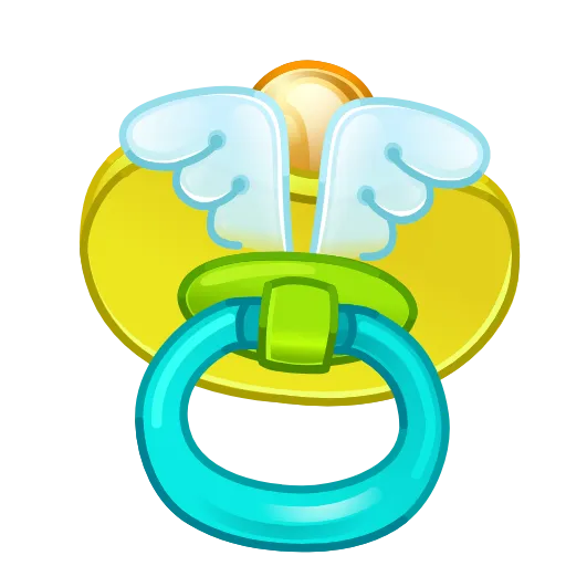🍼 Эмодзи «Bling Binky» для Telegram