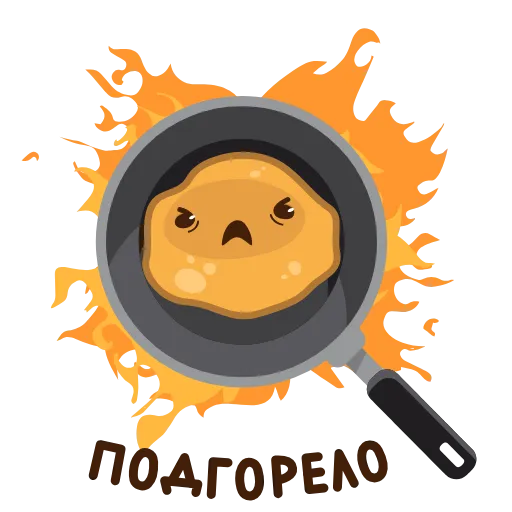 😡 Стикер «Pancake» для Telegram