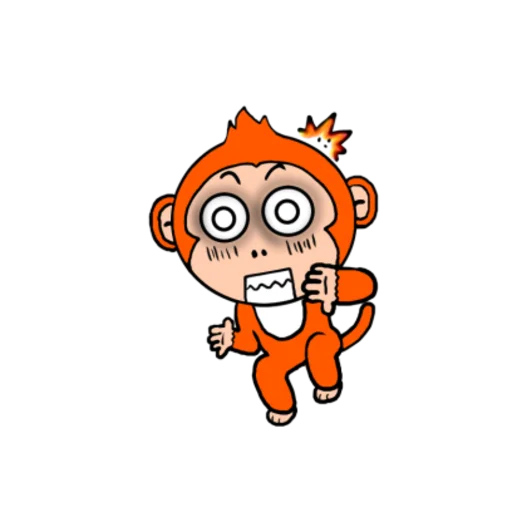 😨 Стикер «Бибизян» для Telegram