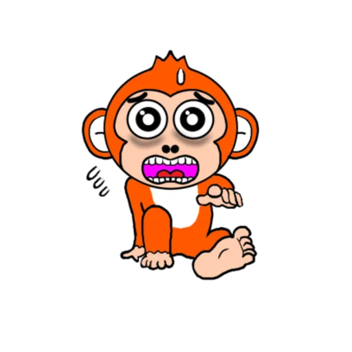 😰 Стикер «Бибизян» для Telegram