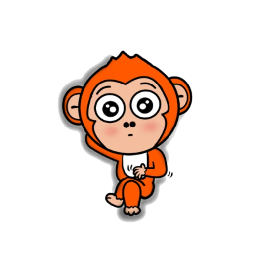 Стикерпак Бибизян для Telegram