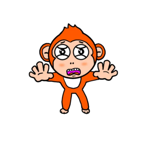 😣 Стикер «Бибизян» для Telegram