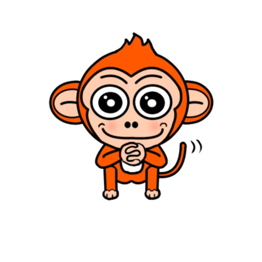 😊 Стикер «Бибизян» для Telegram
