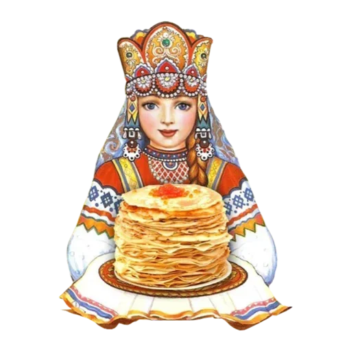 🥞 Стикер «Масленица» для Telegram