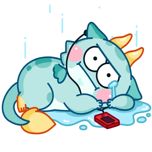 😭 Стикер «Дракон Близз» для Telegram