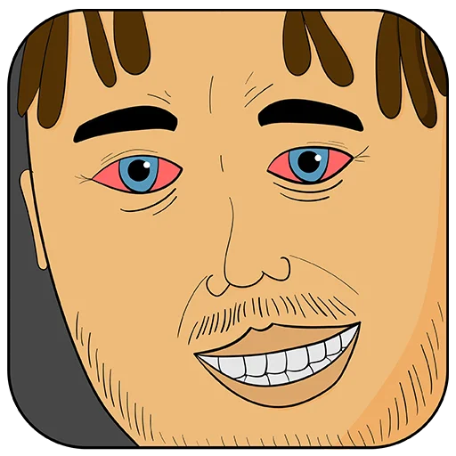 🙂 Стикер «BLNTS» для Telegram