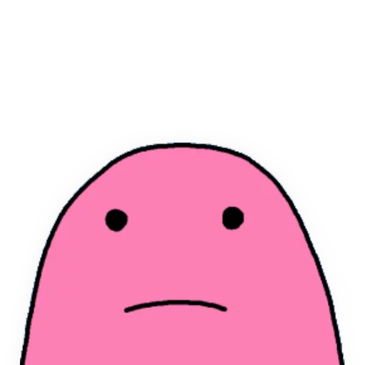 ☹ Стикер «Blobby» для Telegram