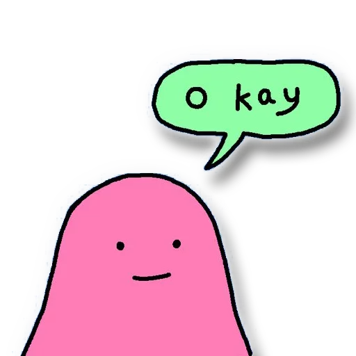 👌 Стикер «Blobby» для Telegram
