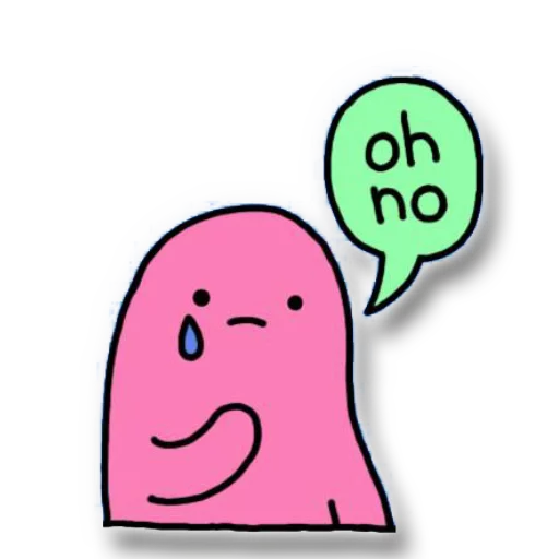 😢 Стикер «Blobby» для Telegram