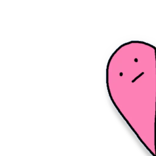 😐 Стикер «Blobby» для Telegram
