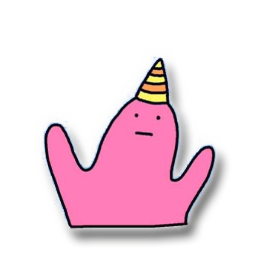 😕 Стикер «Blobby» для Telegram