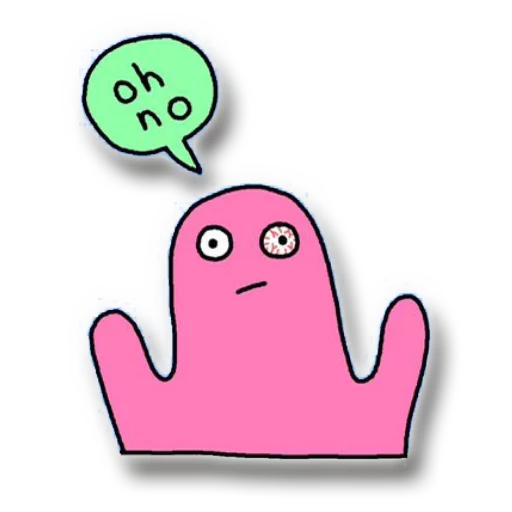 😵 Стикер «Blobby» для Telegram