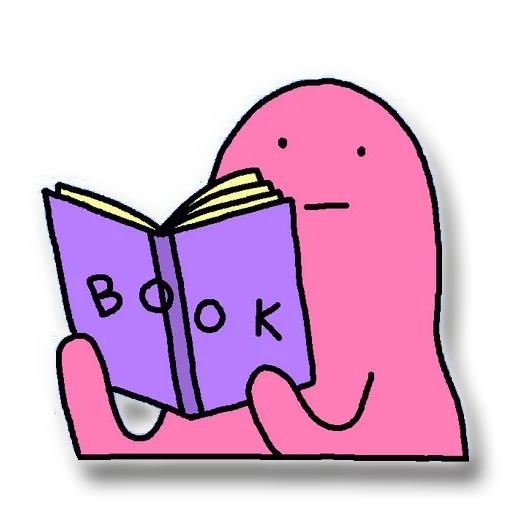 📔 Стикер «Blobby» для Telegram