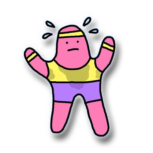 💪 Стикер «Blobby» для Telegram