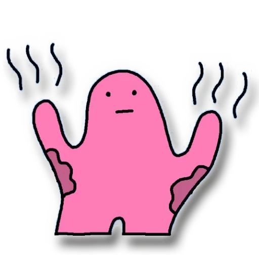 💩 Стикер «Blobby» для Telegram