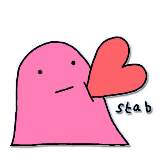 💘 Стикер «Blobby» для Telegram