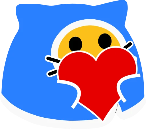 ❤️ Стикер «Comfy» для Telegram