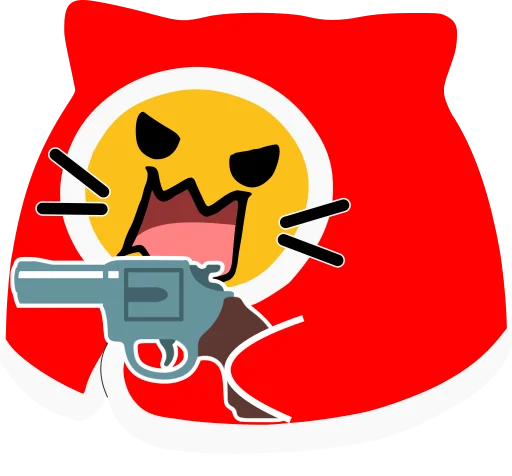 🔫 Стикер «Comfy» для Telegram