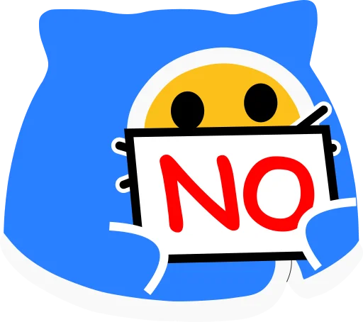 🚫 Стикер «Comfy» для Telegram