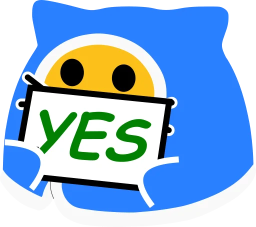 🆗 Стикер «Comfy» для Telegram