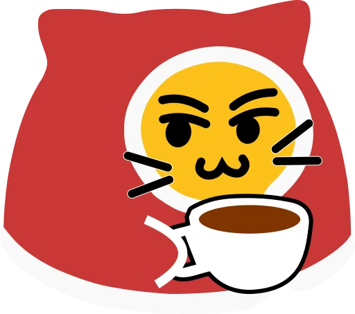 ☕️ Стикер «Comfy» для Telegram