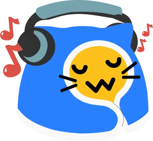 🎧 Стикер «Comfy» для Telegram