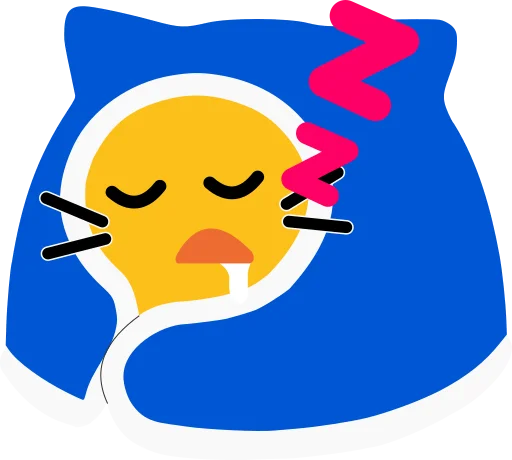 💤 Стикер «Comfy» для Telegram
