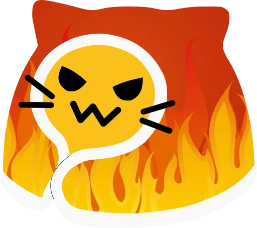 😈 Стикер «Comfy» для Telegram