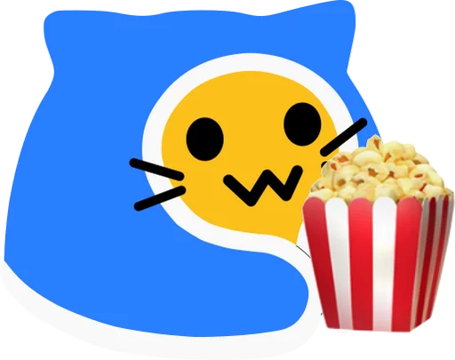 🍿 Стикер «Comfy» для Telegram