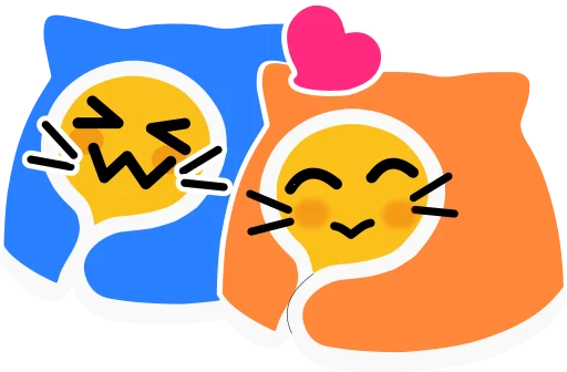 ❤️ Стикер «Comfy» для Telegram