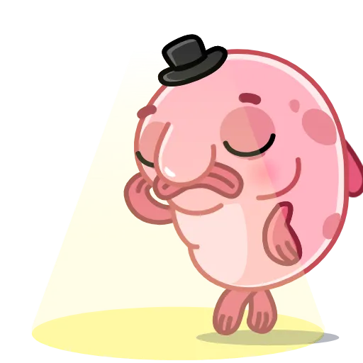 🕺 Стикер «Blobfish» для Telegram