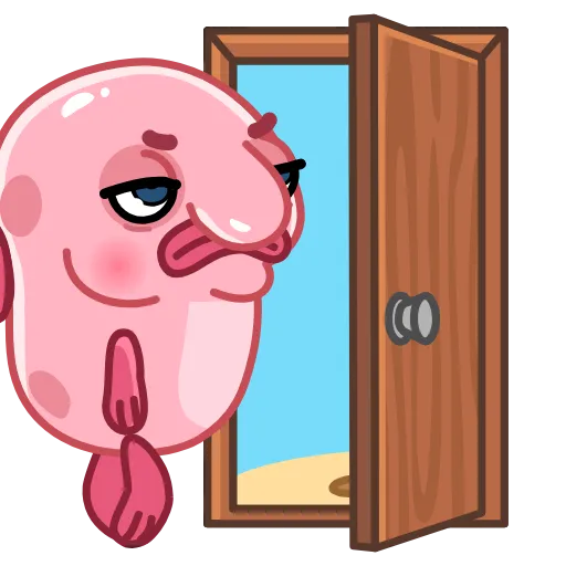 😠 Стикер «Blobfish» для Telegram