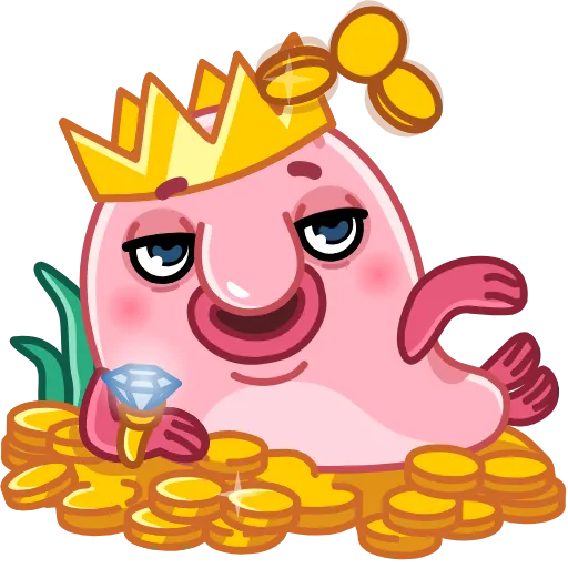 🤑 Стикер «Blobfish» для Telegram