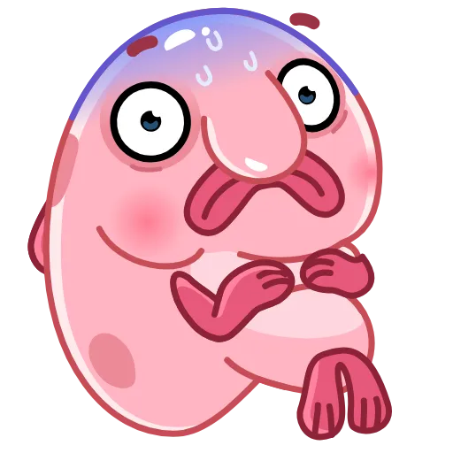 😨 Стикер «Blobfish» для Telegram