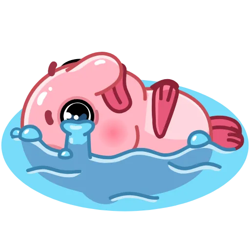 😭 Стикер «Blobfish» для Telegram