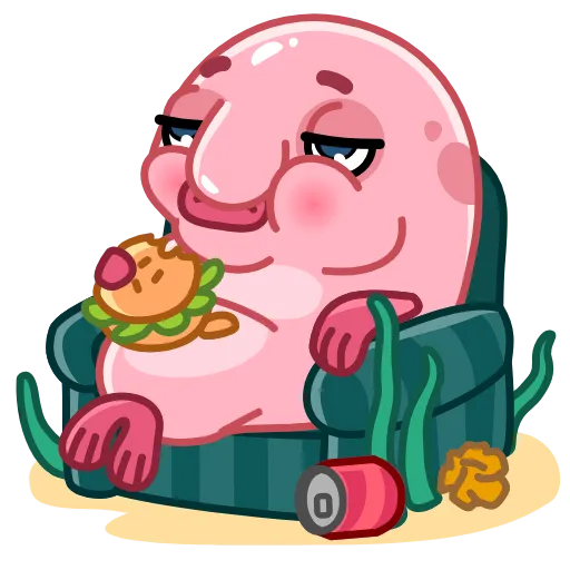 🤤 Стикер «Blobfish» для Telegram